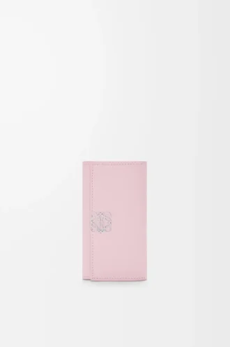 Çakıl desenli dana derisinden yapılmış Anagram anahtarlık Blossom