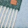 Alpaka ve yün karışımı Blue/Green
