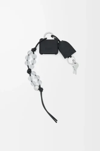 Amazona asma kilit charm Siyah/Gümüş