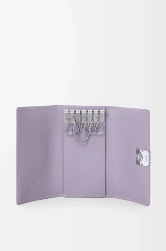 Anagram anahtarlık, çakıl desenli dana derisi, Dirty Mauve