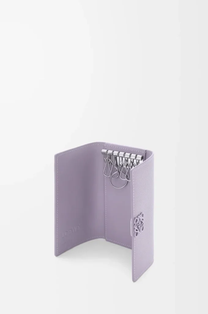Anagram anahtarlık, çakıl desenli dana derisi, Dirty Mauve