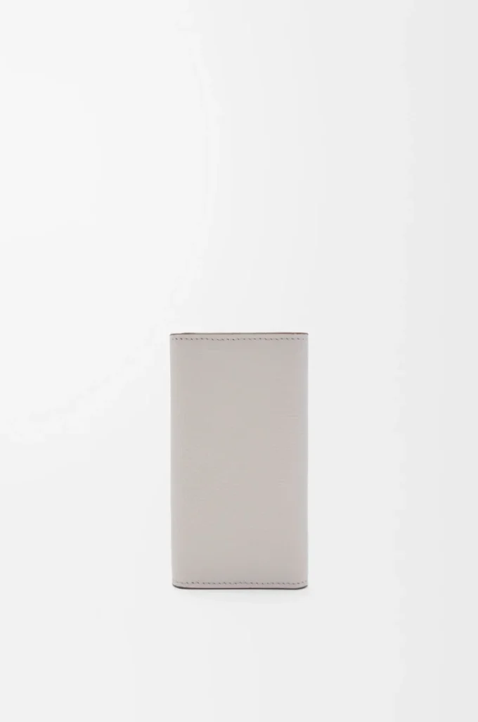 Anagram anahtarlık, çakıl desenli dana derisi, Light Ghost Grey