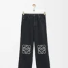 Anagram baggy kot pantolon, kot, siyah