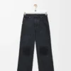 Anagram baggy kot pantolon, kot, siyah