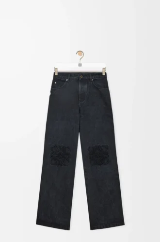 Anagram baggy kot pantolon, kot, siyah