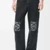 Anagram baggy kot pantolon, kot, siyah