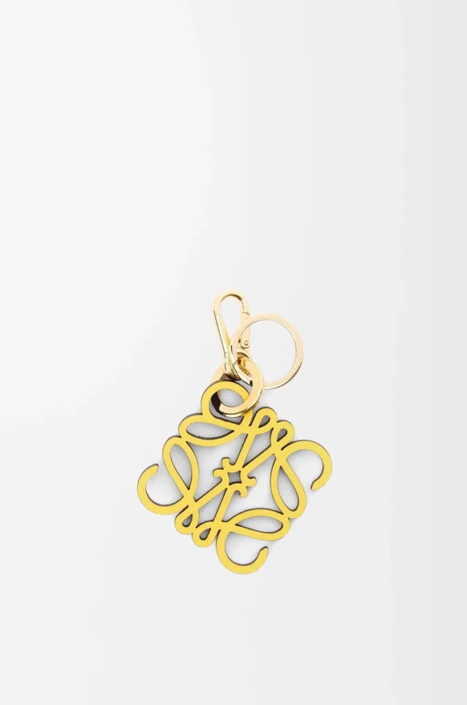 Anagram deri charm Sarı/Altın