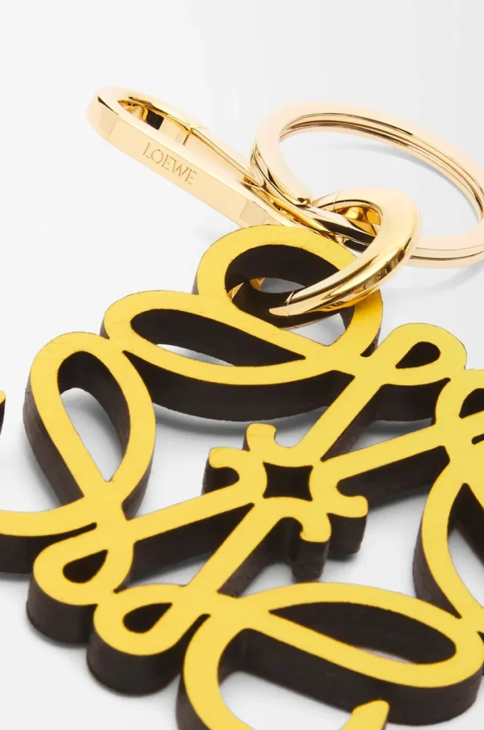 Anagram deri charm Sarı/Altın