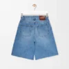 Anagram şort, denim Yıkanmış Denim