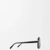 Aviator Slim güneş gözlüğü Siyah
