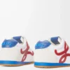 Ballet Runner 2.0 naylon ve dana derisi Beyaz/Kırmızı/Mavi