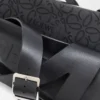 Bitkisel tabaklanmış dana derisinden üretilmiş Ease Buckle terlik Siyah