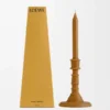 Bronz balmumu mumluk Amber