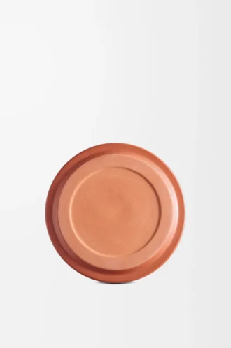 Büyük mum kapağı Terracotta