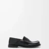Campo flap arka loafer, mumsu dana derisi Siyah