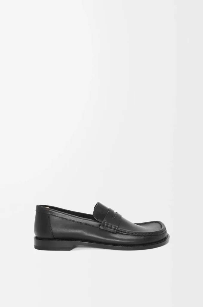 Campo loafer, dana derisi, Siyah