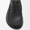Campo loafer, dana derisi, Siyah