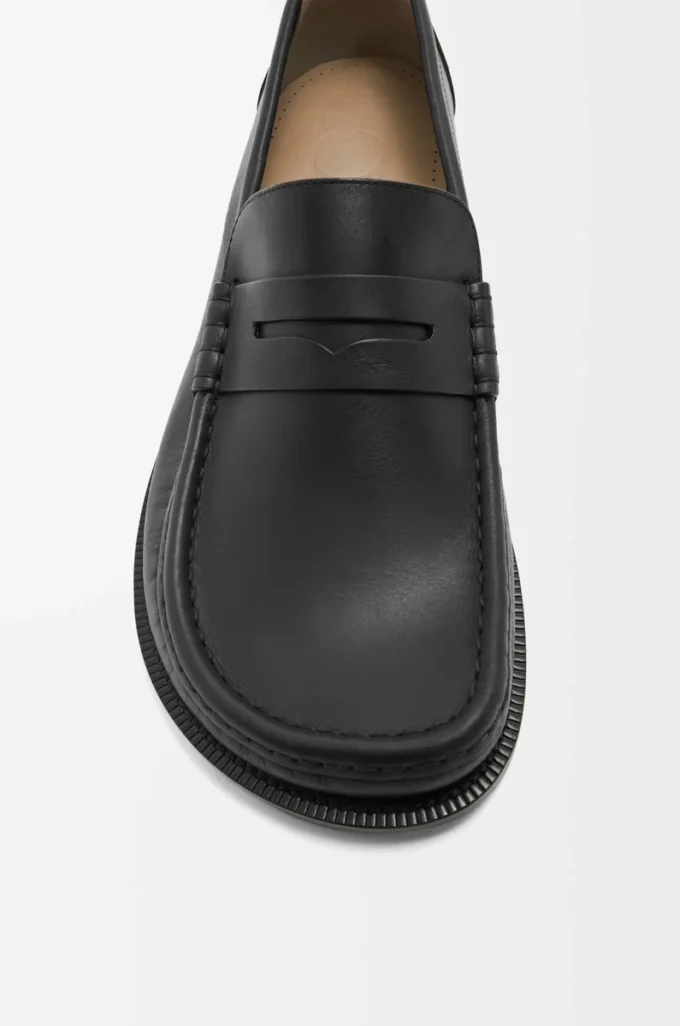 Campo loafer, dana derisi, Siyah