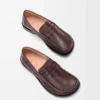 Campo loafer, geyik derisi, Oxblood