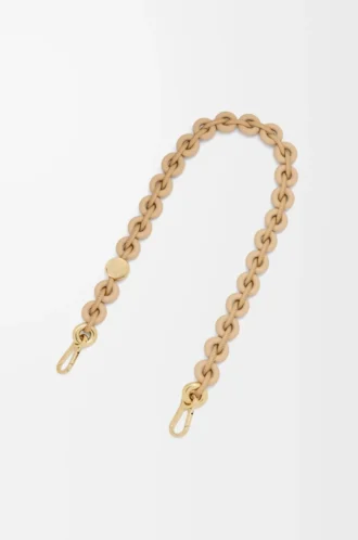 Dana derisinden donut zincir Silk Beige