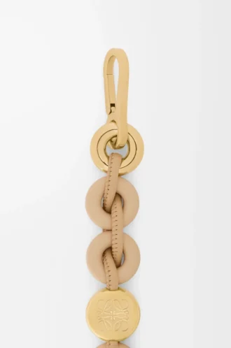 Dana derisinden donut zincir Silk Beige