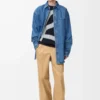 Denim Anagram overshirt Orta Mavi Denim