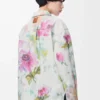 Denim Beyaz/Pembe Overshirt