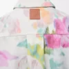 Denim Beyaz/Pembe Overshirt
