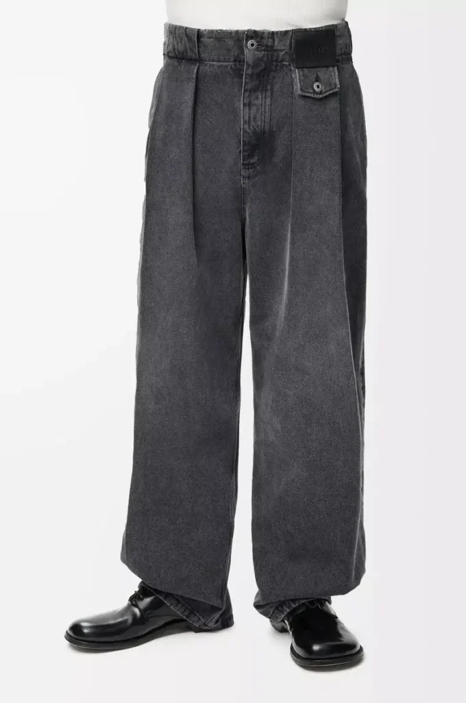 Denim Black kot pantolon