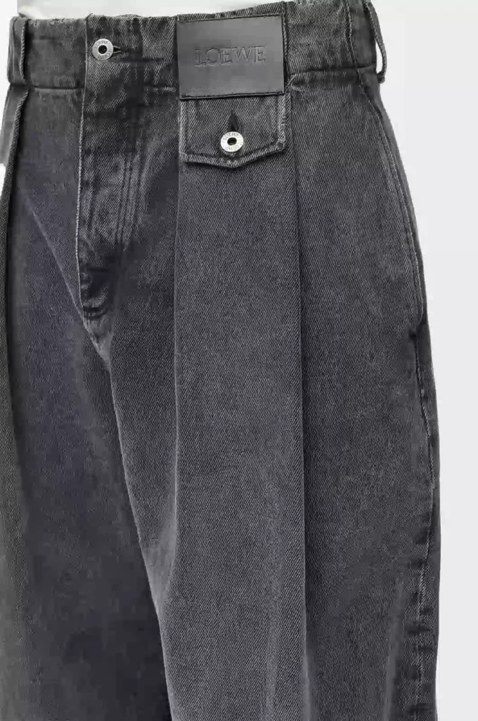 Denim Black kot pantolon
