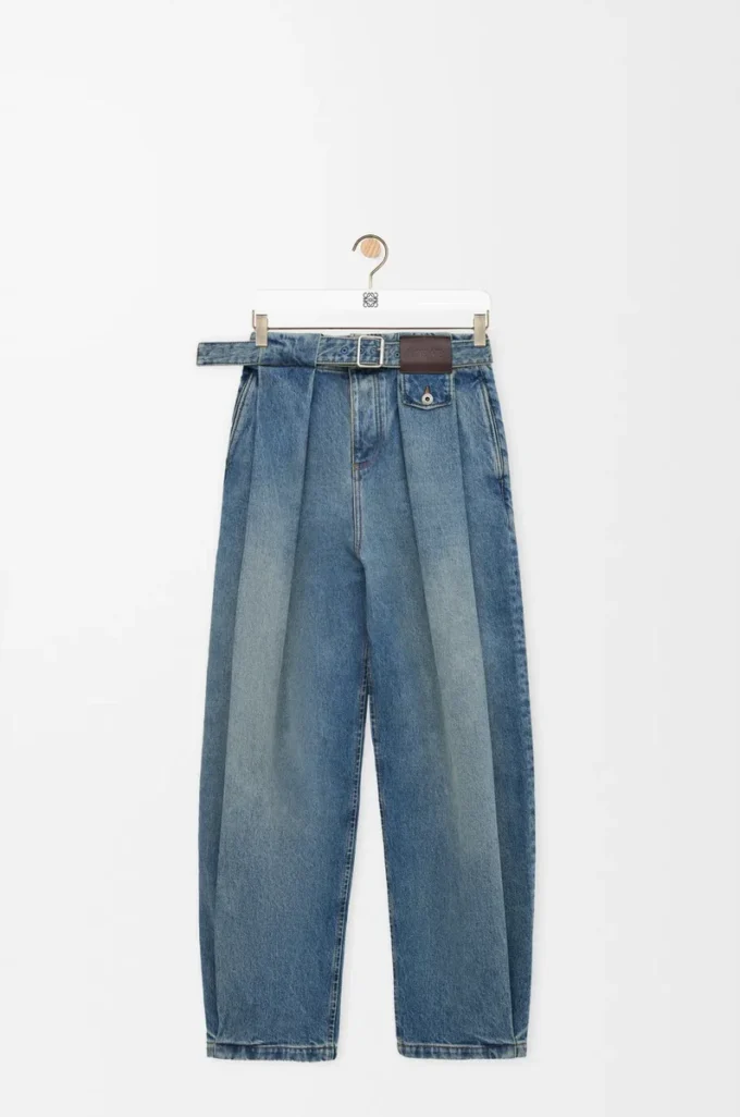Denim kot pantolon Yıkanmış denim