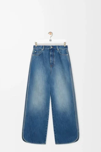 Denim mavisi kot pantolon