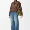 Denim mavisi kot pantolon