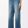 Denim mavisi kot pantolon