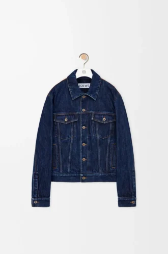 Denim ve nappa dana derisinden hibrit ceket Ham Denim