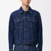 Denim ve nappa dana derisinden hibrit ceket Ham Denim