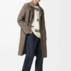 Dönüşlü kot pantolon Raw Denim/Mavi