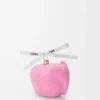Üfleme camdan yapılmış süs Cotton Candy