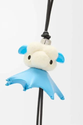 Fluffy Puzz charm Siyah/Beyaz