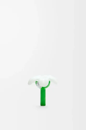 Gümüş Flower Seat kolye ucu Gümüş/Beyaz