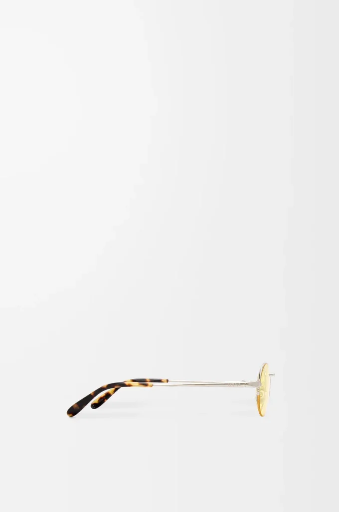 Groove Oval güneş gözlüğü Sarı
