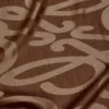 Havanna rengi ipek ve yün atkı