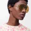 Hillock güneş gözlüğü Altın