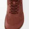 Jambo süet dana derisi spor ayakkabı Burnt Red