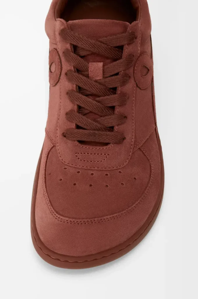Jambo süet dana derisi spor ayakkabı Burnt Red
