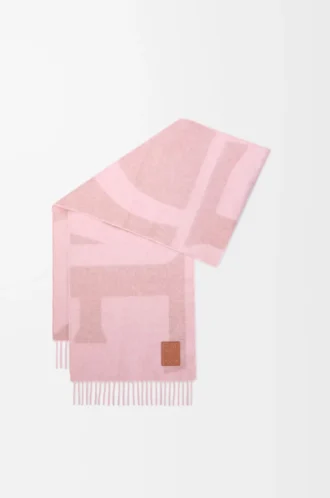 Kaşmir atkı Açık pembe/Pembe