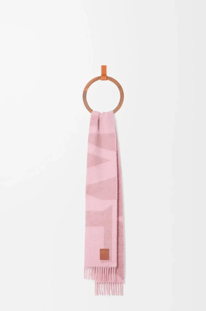 Kaşmir atkı Açık pembe/Pembe