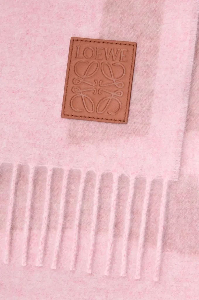 Kaşmir atkı Açık pembe/Pembe