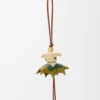 Kiwi Puzz charm Tan/Beyaz
