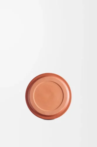 Küçük mum kapağı Terracotta